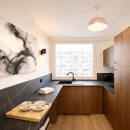 Montparnasse - Premium With Lift And Balcony For 6 Lägenhet